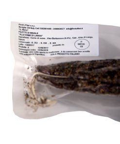Filetto di maiale il Pacu label