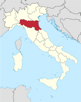 Emilia Romagna regio
